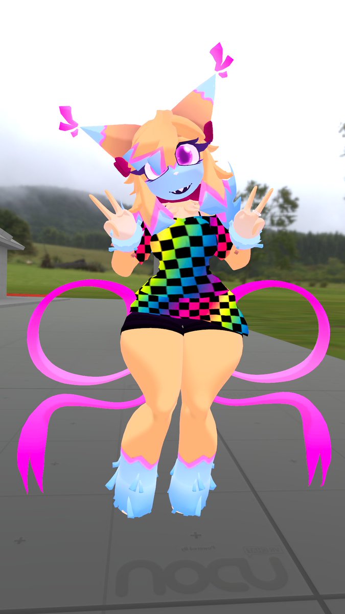 YattaFTW's tweet photo. I love making outfits for avis I wear :D
Getting ready for summer with this cute setup I've done :3c
#vrchat #yatta #dwtwt #vrc https://t.co/5HUPZAgqu3