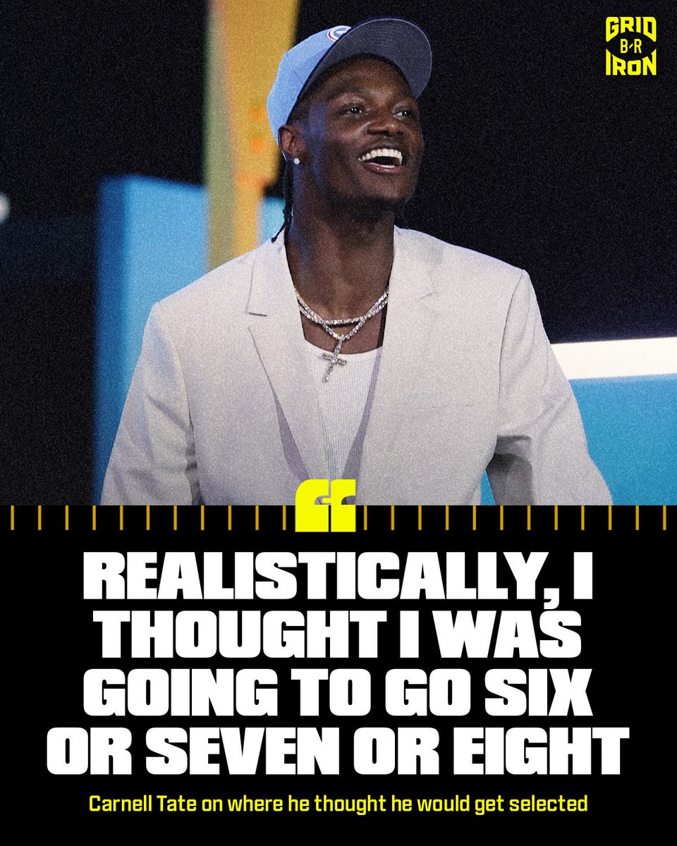 brgridiron's tweet photo. Carnell Tate really thought he was going after 5 🤯

(via @stbrownpodcast) https://t.co/TpkDGfJLUf