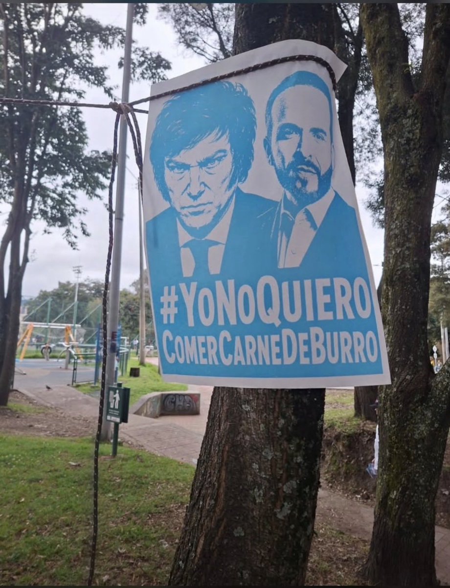 CamiloGHakim_93's tweet photo. Los parques de mi amada Bogotá, diciendo tantas verdades. https://t.co/M7EF4j9wor
