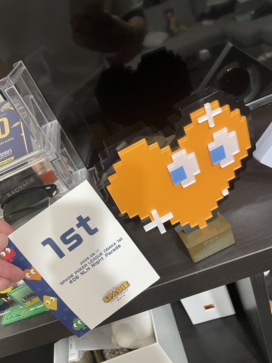 gen160108's tweet photo. バブルライン1.5BBから特大ラッキー
やっとこさ初トロフィー🏆🏆🏆🏆
#SPADIE https://t.co/NLcXmlKCdP