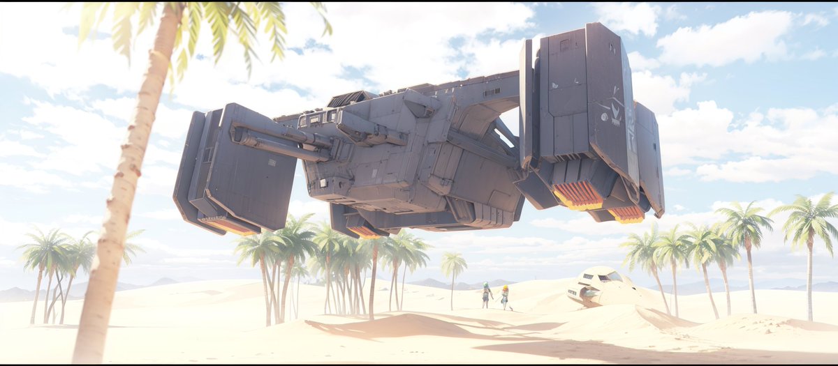 sorairokb's tweet photo. テスト投稿で宇宙船
SFものをつくってたのですが、思っ���以上に絵柄がリアルよりなのでboothで出すか迷ってます https://t.co/5Q4Bdnc0Dl