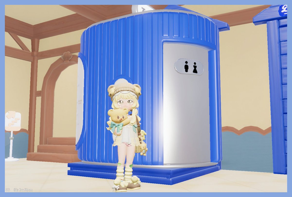 nek0pu's tweet photo. 初めて仮設トイレ売られてた🚻
想像以上に大きい🤣
#ハートピア #heartopia https://t.co/OazL33l8sR
