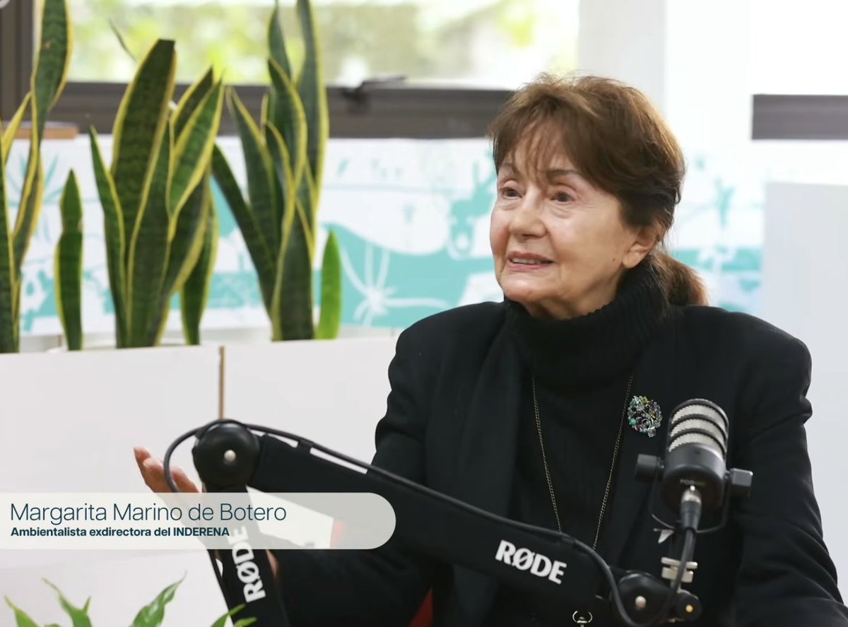 FNAmbiental's tweet photo. #Recomendado | En en videopodcast #LibretaDeCampo del @inst_humboldt, Margarita Marino de Botero comparte reflexiones sobre la memoria ambiental e institucional de Colombia y los desafíos de la conservación.

🎥 https://t.co/pZaS9QKUvO https://t.co/eQTtzvnAbD