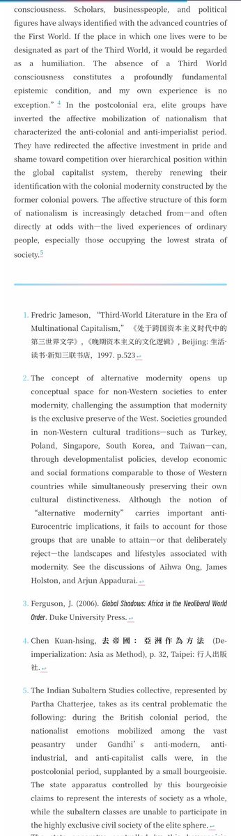 liuzhao_cn's tweet photo. This year’s Vietnamese exam paper felt strangely familiar to me, and it also reminded me of something I’d read before—so-called “Post-Third World condition” (though I know there are too many “Post-” in the world). For instance:

《"后第三世界"的民族寓言》
https://t.co/RbxhvmUML6 https://t.co/y6BYX7E7si