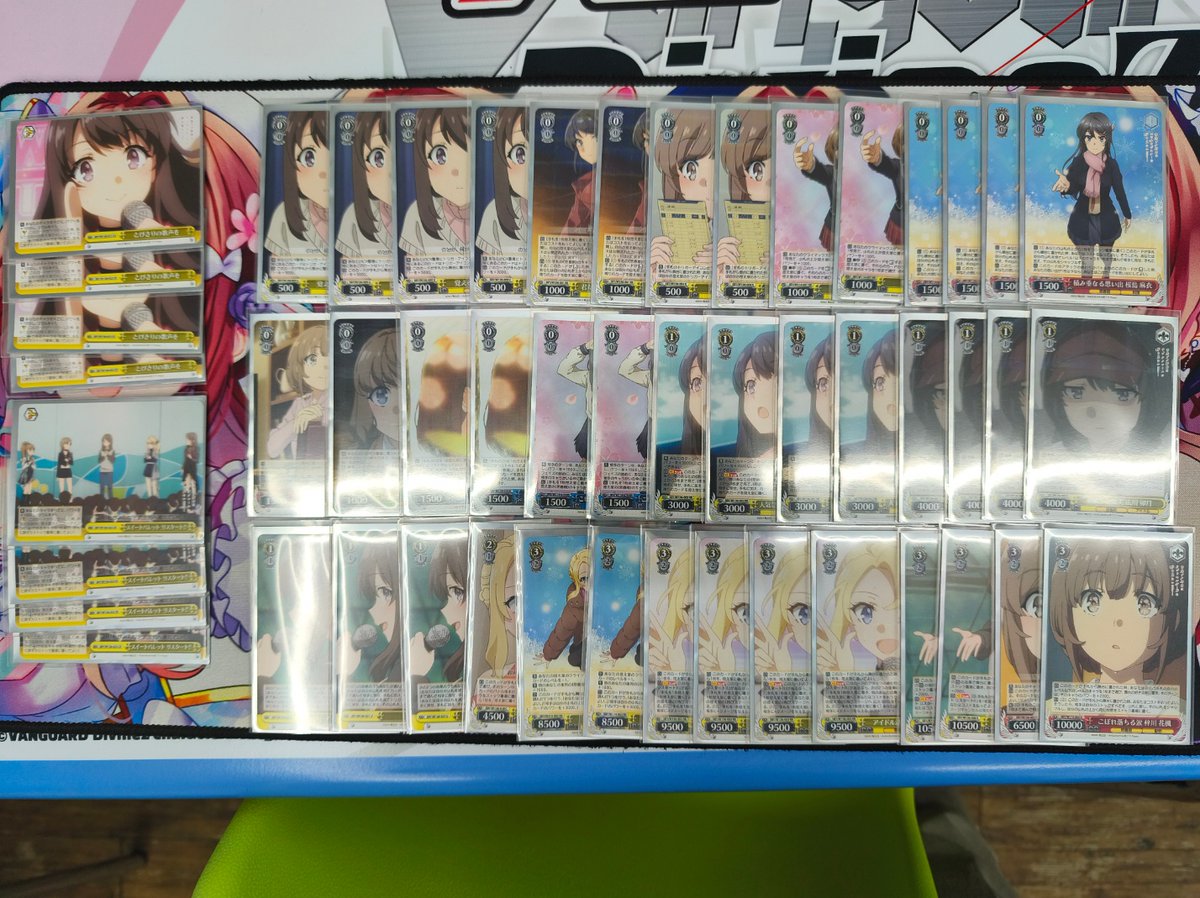 WS】青ブタ優勝デッキレシピ(Arine🐰💥)【ヴァイスシュヴァルツ