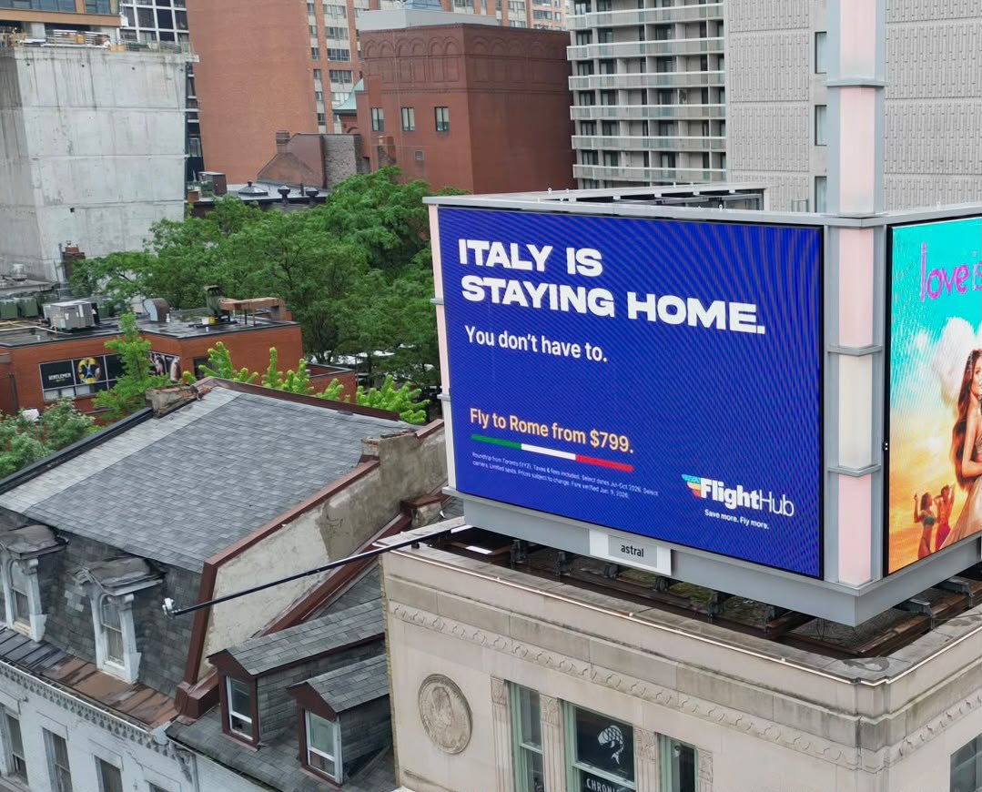 TrollFootball's tweet photo. The award for the best ad of the 2026 World Cup goes to Canadian travel agency @flighthubglobal https://t.co/Bsx3HqCyZ8