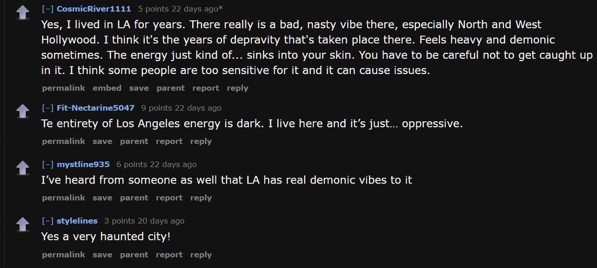 _SatanWatch's tweet photo. I was reading a thread on /r/paranormal about the most cursed places in America and everyone seemed to land on California as the clear winner. https://t.co/eBpGcHvsZr