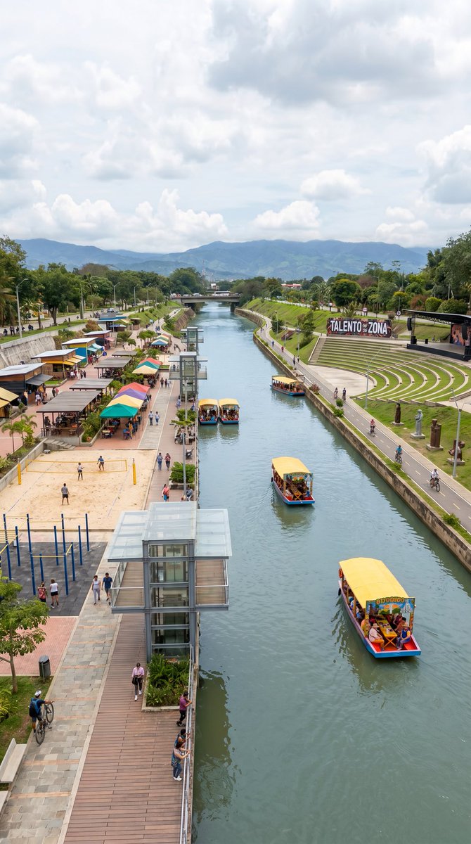 Edison_Concejal's tweet photo. ¿Y si Cali dejara de darle la espalda al río Cauca y lo convirtiera en el gran atractivo turístico de la ciudad? Ya protegimos a Cali de las inundaciones con el reforzamiento de 26 kilómetros del Jarillón. Ahora el nuevo POT nos da la oportunidad de pensar qué ciudad queremos construir sobre esa infraestructura.🧵