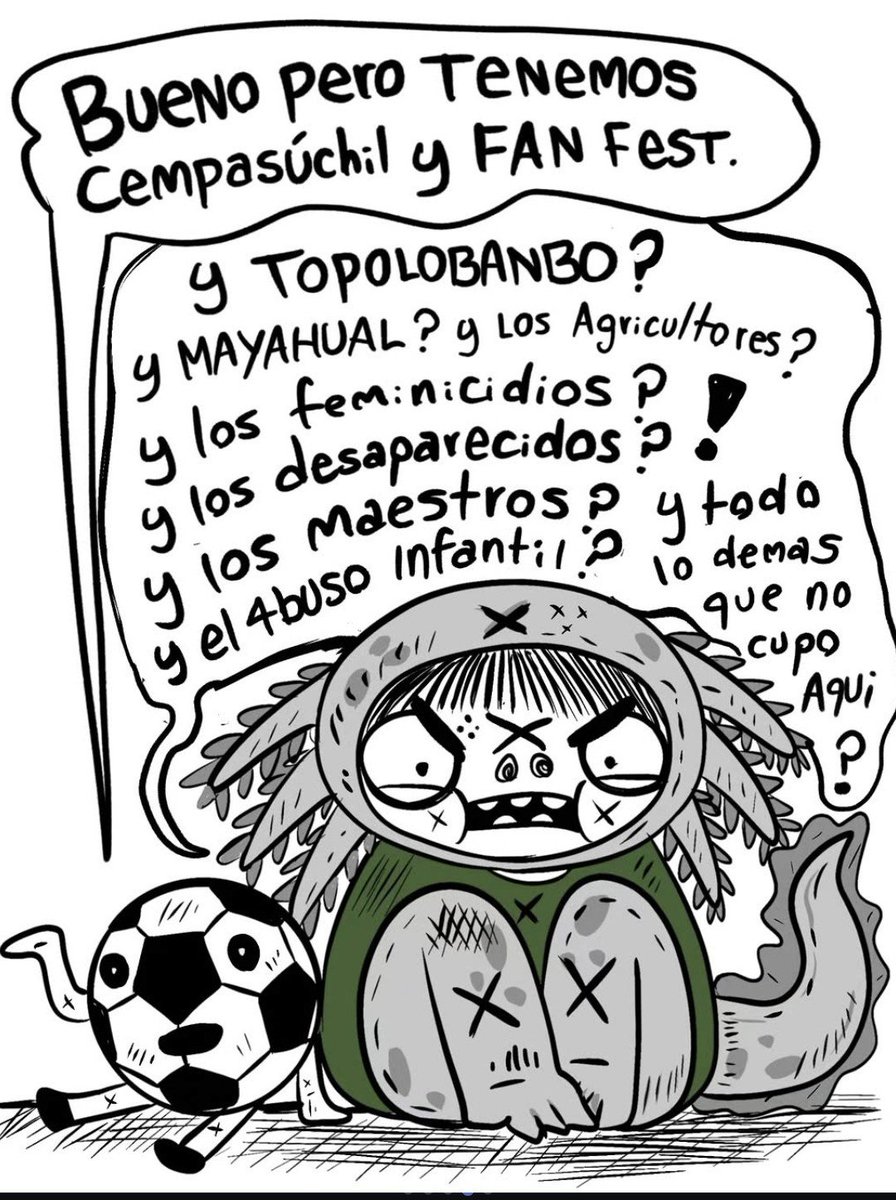 Gargantia42's tweet photo. #ElNoti @maca_online @jagarzaramos hace poco dije q haria un 🧵 con todas las mamadas q han hecho para el Mundial y hoy pidieron q dijéramos nuestros pronósticos para el partido d inauguración, este es el mio
Solo una elite lo disfrutara, para el resto ✊️🖕
Autor inta
@_werdy_ https://t.co/2JCSkF2Qtj