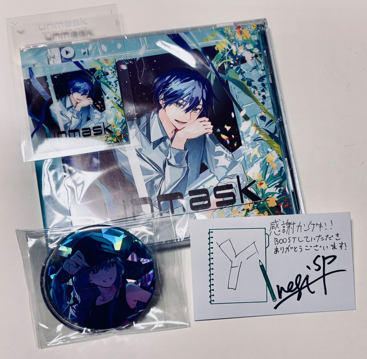 funanaoi_2's tweet photo. ネギシャワーPの新譜……💙
つよつよKAITOソロCD……つよすぎ https://t.co/nCraOSbsP1