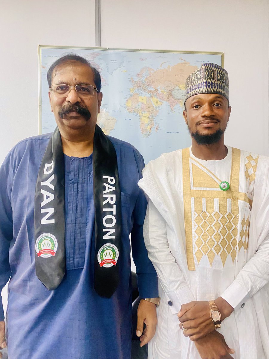 dyanig360's tweet photo. PRESS RELEASE
The Democratic Youth Assembly of Nigeria (DYAN) is pleased to announce the appointment of Engr. Devakumar V. G. Edwin, @dvgedwin Group Vice President (Oil &amp; Gas), Dangote Industries Limited, as the Lifetime Patron of the Democratic Youth Assembly of Nigeria. https://t.co/dj74ztvOFO
