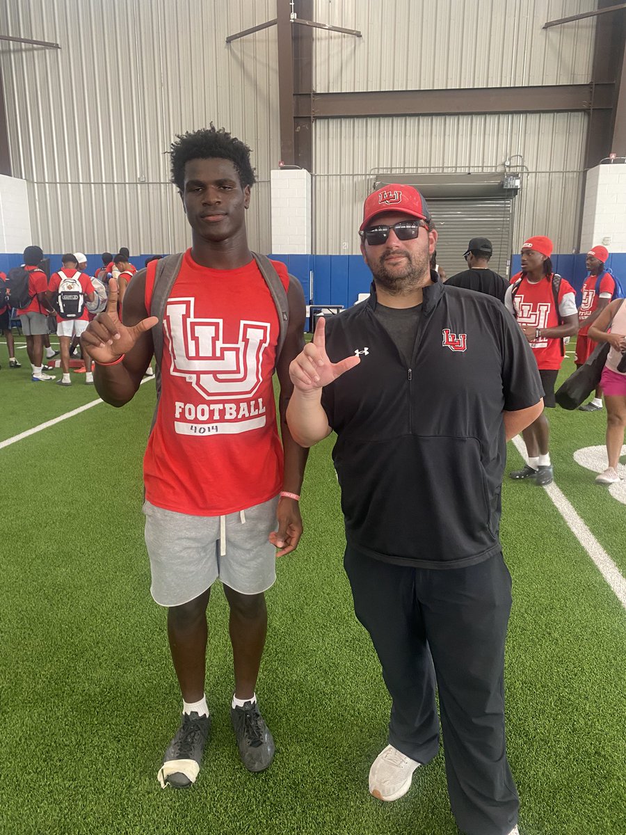fayogeorge5's tweet photo. After a great camp I am absolutely beyond blessed and grateful to receive an offer from the University of Lamar!
@CoachSpo_ @RecruitKatyFB https://t.co/U2TIGPC6GJ