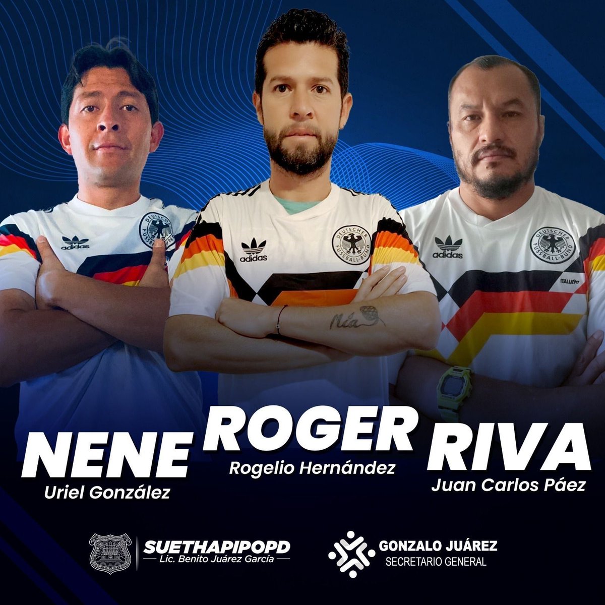 GonzaloJuarezM's tweet photo. Felicito a mis compañeros que gracias a su gran actuación en tanda de penales, nos dieron el pase a Semifinales, ganándole al equipo Súper Sayayines del Instituto Municipal del Deporte. https://t.co/XbNdx9dmKb