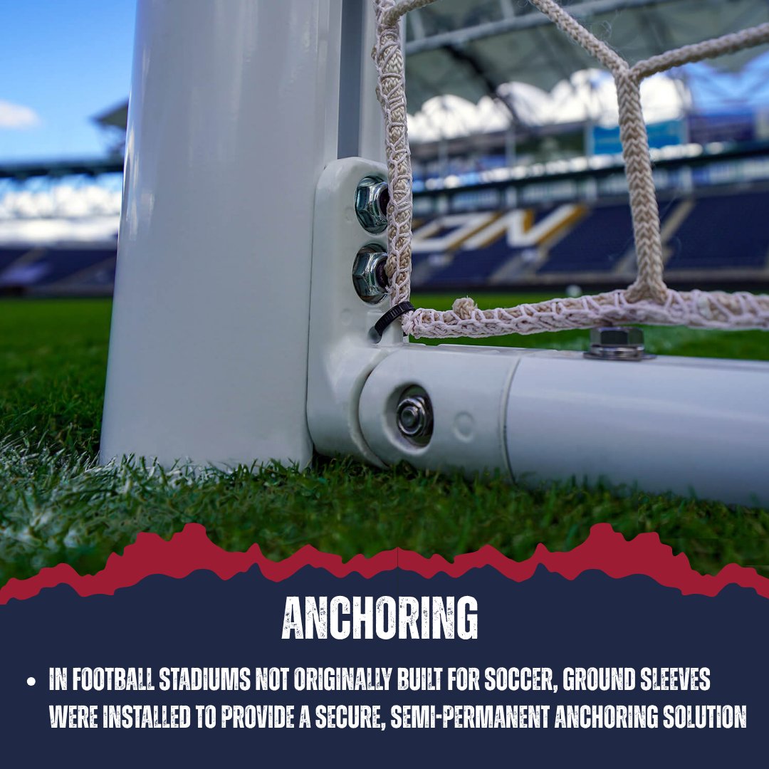 AnthemSport's tweet photo. Ever wonder why World Cup goals look different from the ones at your local field? Swipe through to see what makes them different. 🥅🇺🇸 

Building Champions🏆 

#WorldCup2026 #soccer #USMNT #goal #fyp https://t.co/95mKCAQSAq
