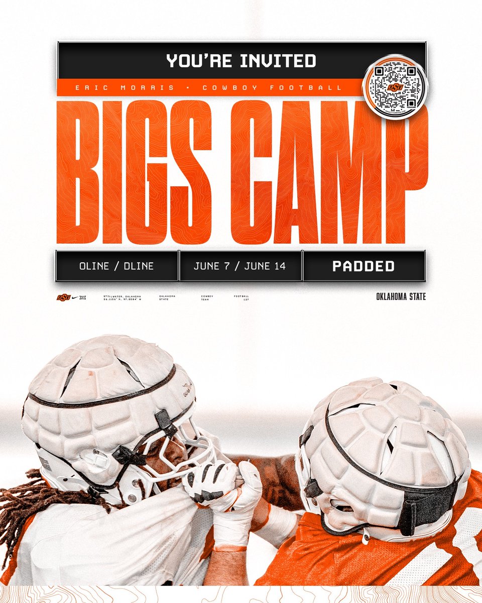 CarsonT_21_'s tweet photo. Great experience at the OSU OL/DL camp.  Thank you @AndrewLee_CFB for the invite and showing 6-man football some love. https://t.co/QIxELo32IF