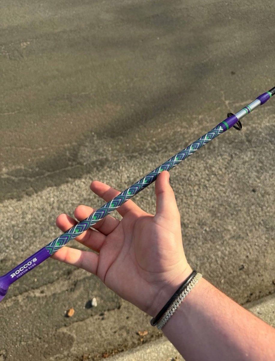 MoreSomeirs's tweet photo. Ditch the mass-produced gear. 🎣
​I build custom rods tuned to your exact fishing style—striper, snook, or anything in between. Lightweight, ultra-sensitive, and built to last. Custom wraps available!
​DM for a build quote. 🛠️ 
​#CustomRods #FishingLife #BuiltNotBought https://t.co/LlwIYPUU6G