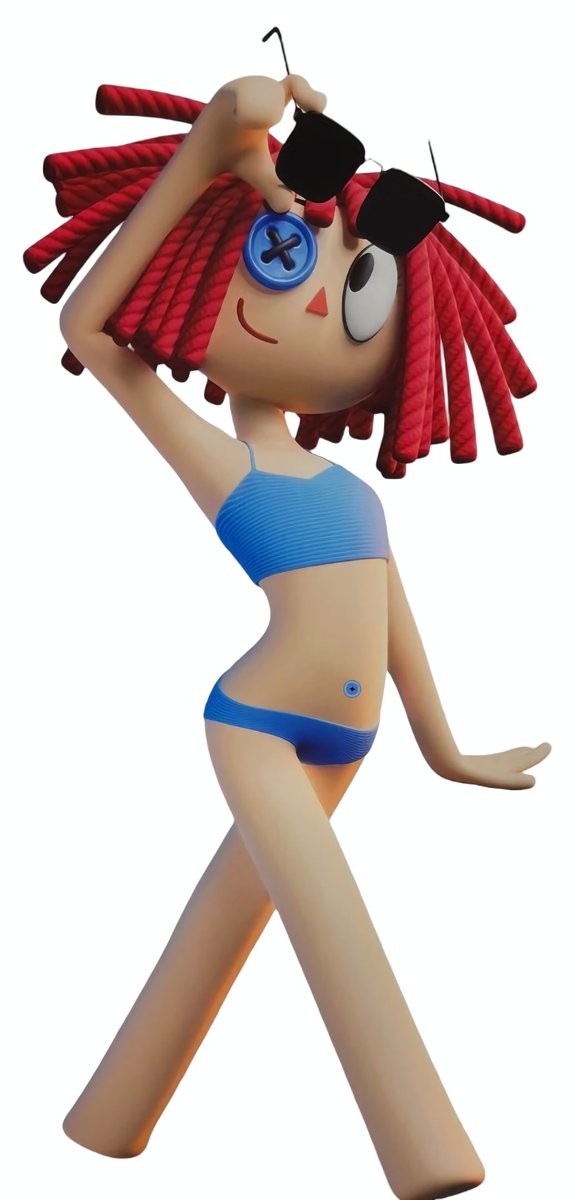 HopefulDream98's tweet photo. I feel like Goose missed out on a fun opportunity of giving Ragatha a button, for a belly button🤭 https://t.co/hDowP5esGJ