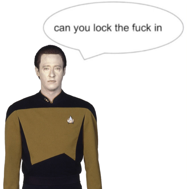 schumisnoopy's tweet photo. thank you mr. data https://t.co/S7jIiNXHhk