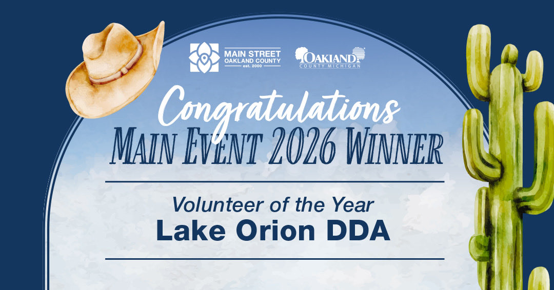 AdvantageOak's tweet photo. Volunteer of the Year Award Winner: The Illuminators – A Lake Orion Volunteer Corp from Lake Orion DDA
@LakeOrionDDA #MainStreetOC #OaklandCounty https://t.co/cH8D264tvI