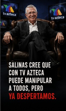 elramiro89's tweet photo. Algunos creen que repetir algo cien veces lo vuelve verdad. #NoVeanAzteca https://t.co/v21E0ZzpqN