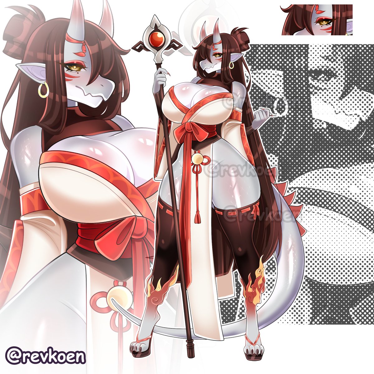 revkoenSFW's tweet photo. Chinese Fighting Kobold Mage adopt 🧧 https://t.co/Q6Dm2onX4A