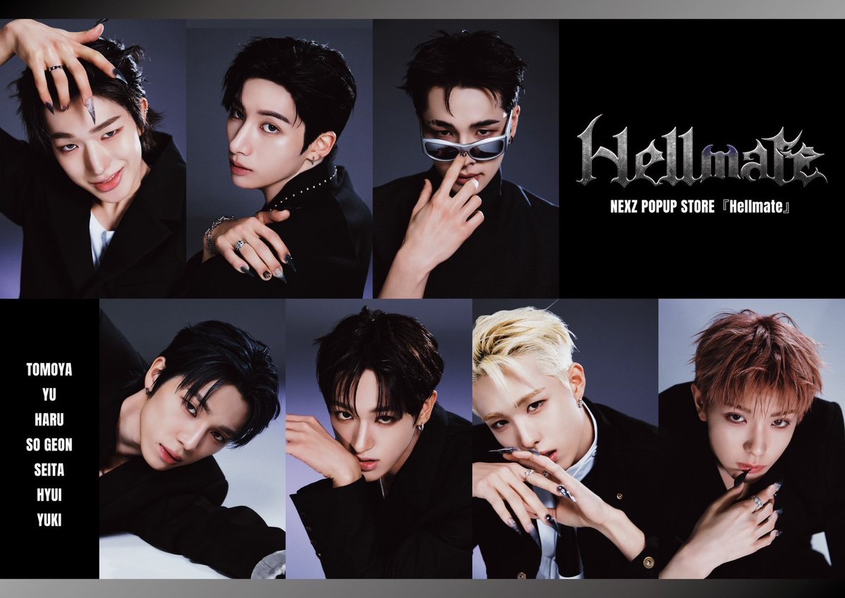 ✦🖤NEXZ POPUP STORE 『Hellmate』 オープン❤️✦ ＼ キャンペーン