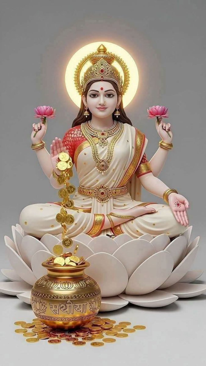KripaSh97232562's tweet photo. ना पैसा लगता है,
ना खर्चा लगता है,
माता रानी की 
जयकारा लगाएं,
बडा अच्छा लगता है।
शुभ शुक्रबार जय माँ लक्ष्मी 
ॐ श्री महालक्ष्मै नमाे नम:
ॐ श्री महालक्ष्मी नमाे नम:
🌹🙏 शुभ प्रभात 🌹🙏 https://t.co/6pxj1f424B