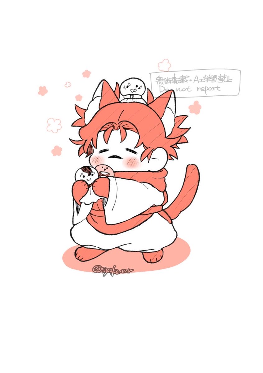 syake_mr's tweet photo. お兄にゃん
手作り（してもらった）てるてる弟達 https://t.co/ofkpffDzIX