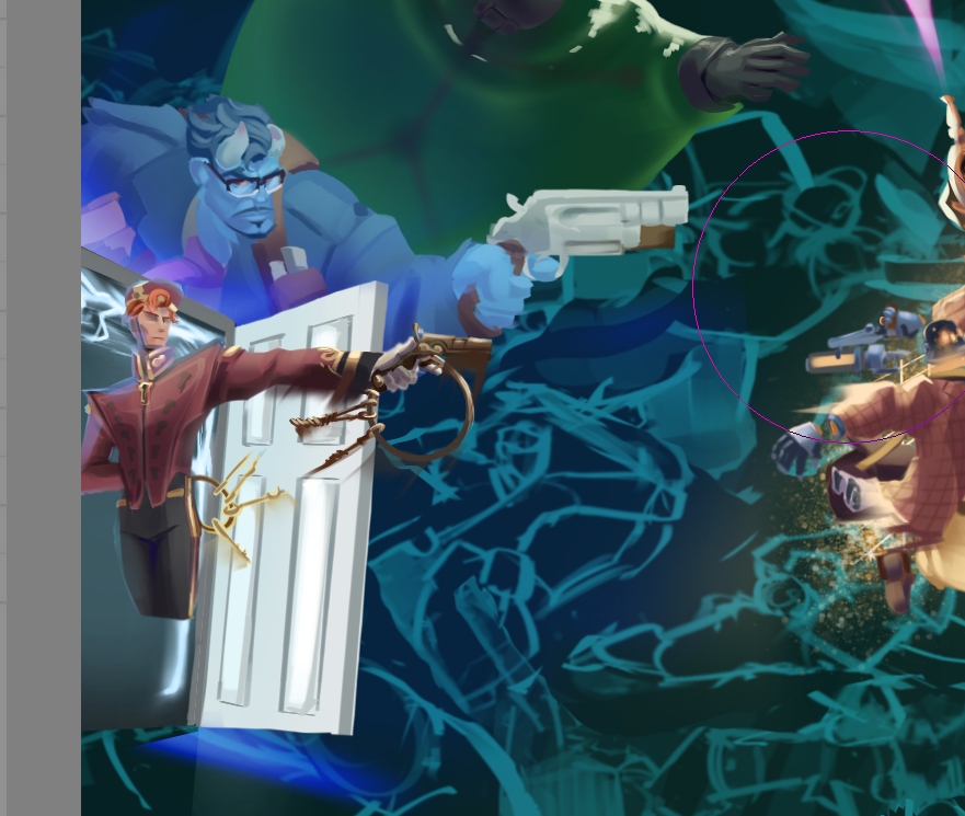 DeC1ipher's tweet photo. Fear not, Mundo is here!
finally back drawing this piece
#deadlockart https://t.co/PnXZCRINFu