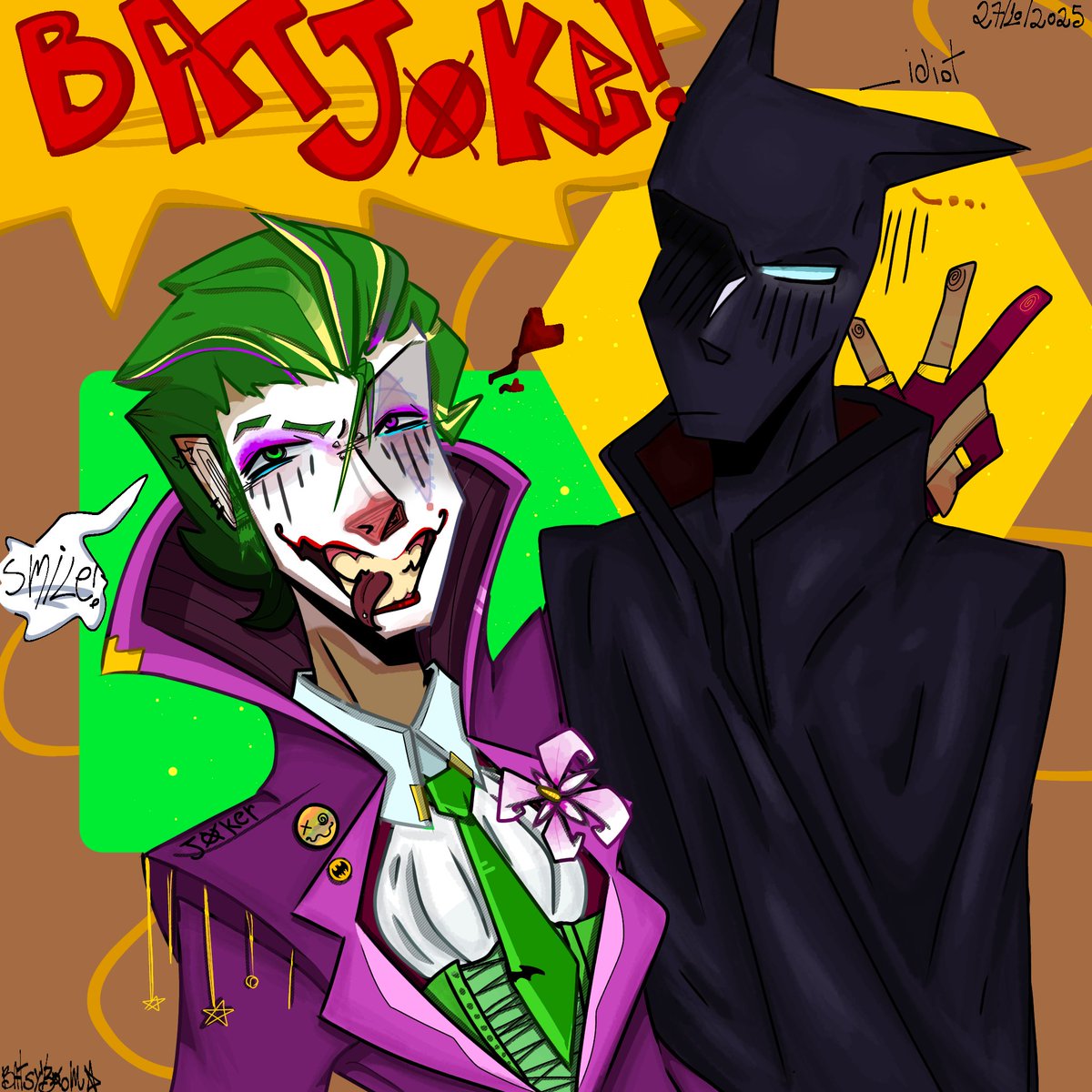 SAYsBatsyBoom's tweet photo. #Batjoke #batman #joker https://t.co/NZDJnNoqOv