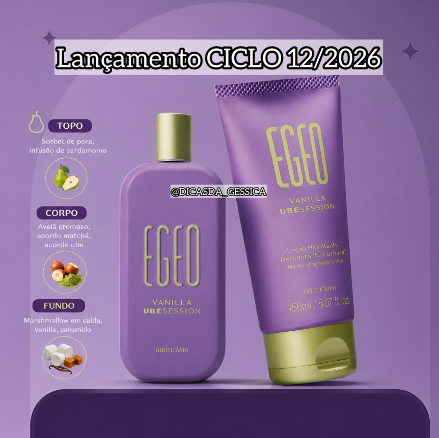 letijork's tweet photo. LANÇAMENTO DE EGEO to gagggggg
com baunilha, matcha, ube, avelã, pera, marshmallow...

não to preparada pra isso, será que tem cheirinho de kayali vindo aí de novo?? https://t.co/TjpexvMJiP