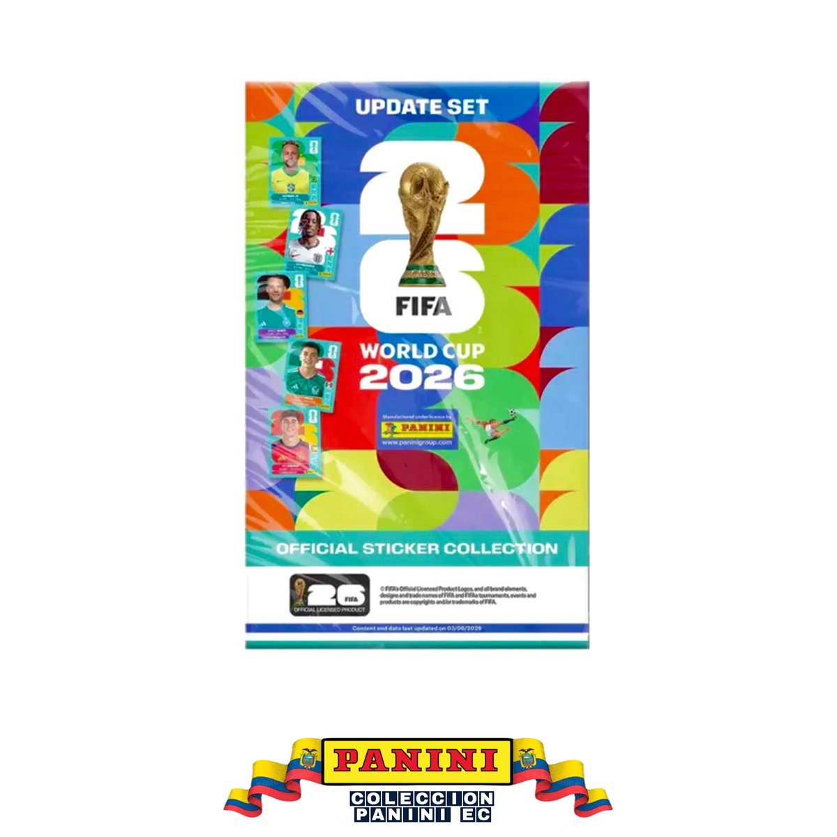 ColeccionPanini's tweet photo. ¡¡ PREPARATE !! ⚽️🔥😱

Que se viene…. 😎👇🏼
Set actualización 𝐏𝐀𝐍𝐈𝐍𝐈 𝐅𝐈𝐅𝐀 𝐖𝐎𝐑𝐋𝐃 𝐂𝐔𝐏 𝟐𝟎𝟐𝟔 💪🏼🏆🌎🥳
.
.
.
Encuéntralo PROXIMAMENTE en: 

𝐂𝐨𝐥𝐞𝐜𝐜𝐢𝐨𝐧 𝐏𝐚𝐧𝐢𝐧𝐢 𝐄𝐜. ⚽️🏆🚀🌎😍

#ColeccionPaniniEc #Panini #Ecuador 🧩 https://t.co/A4yyATzDM3