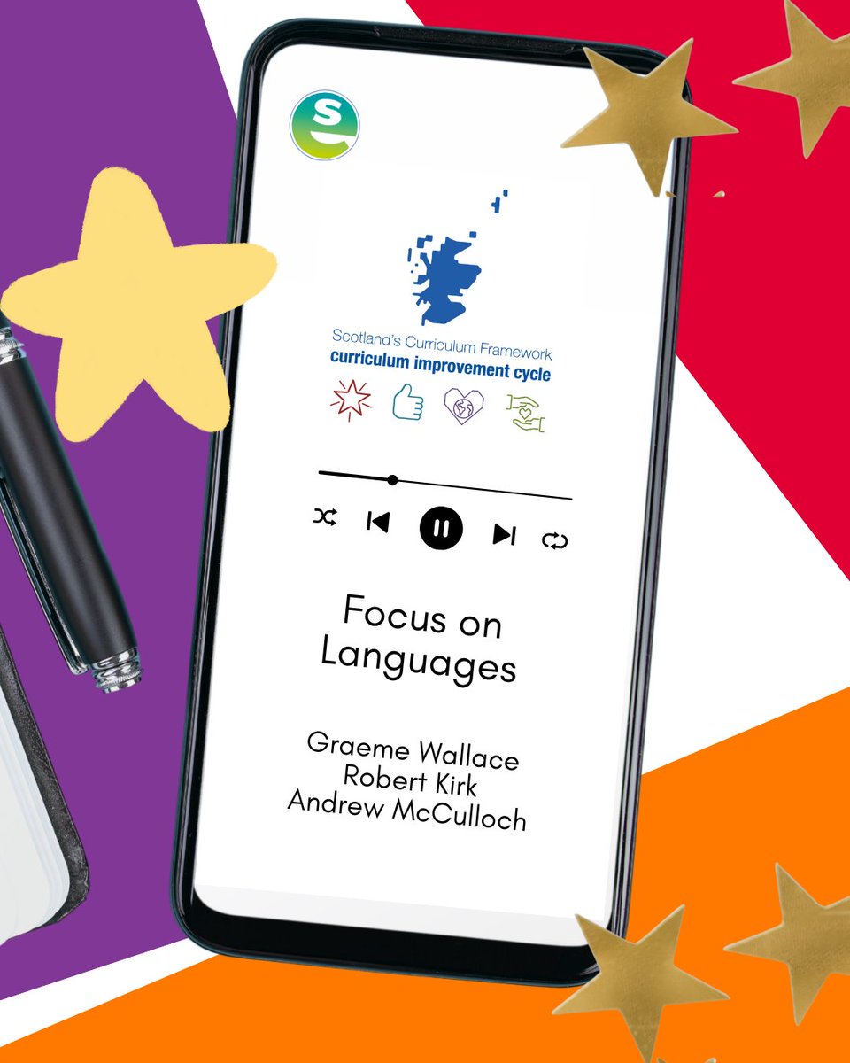 EducationScot's tweet photo. 🎙️The latest Curriculum Improvement Cycle podcast episode focuses on Languages.

Listen at a time that suits you best 👇

👉https://t.co/HF5pJKEPHh https://t.co/1rhmEhny39