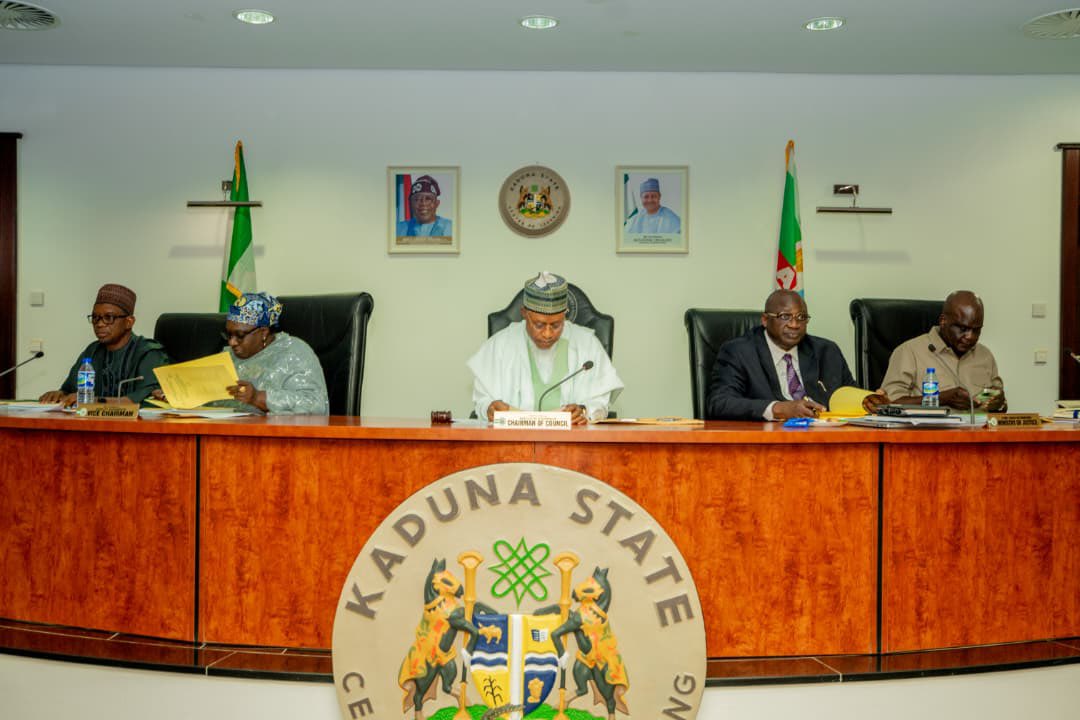 Abdool85's tweet photo. Kaduna Executive Council Approves Safe Schools Policy, Health Regulatory Authority, Security Boost

The Kaduna State Executive Council has approved a series of policies and projects aimed at strengthening security, improving education and healthcare, and accelerating infrastructure development across the state.

The approvals were announced at a Post-Executive Council briefing by the Commissioner for Information and Culture, Ahmed Maiyaki, alongside Commissioners for Internal Security and Home Affairs, Dr. Suleiman Shuaibu; Planning and Budget Commission, Mukhtar Ahmed Monrovia; Health, Hajiya Umma Khaltum Ahmed; Environment, Abubakar Buba; and the Permanent Secretary, Ministry of Public Works and Infrastructure, Audu Na Audu.

A major highlight was the approval of the Kaduna State Safety, Security and Violence-Free Schools Policy, aimed at providing a safe and conducive learning environment for pupils, students and teachers across the state.

Commissioner for Planning and Budget Commission, Mukhtar Ahmed Monrovia, said the policy reflects Governor Uba Sani’s commitment to protecting children and safeguarding investments in education.

The Council also approved the procurement of additional security kits and safety gear for the Kaduna State Vigilance Service (KADVS) to enhance public safety and deployment of security personnel across all security flashpoints.

According to the Commissioner for Internal Security and Home Affairs, Dr. Suleiman Shuaibu, the move will strengthen community-based security efforts and support ongoing measures to safeguard lives and property.

In the health sector, the Council approved a bill for the establishment of the Kaduna State Private Health Services Regulatory Authority for transmission to the State House of Assembly for consideration and passage into law.

The Commissioner of Health, Hajiya Umma Khaltum Ahmed, said the Authority would regulate private healthcare facilities through licensing, accreditation, inspections and enforcement of standards to ensure quality healthcare delivery.

The Executive Council further approved the reconstruction of Giwa Township Road and Shika Township Road in Giwa Local Government Area. The Permanent Secretary, Ministry of Public Works and Infrastructure, Audu Na Audu, said the projects would improve connectivity, facilitate economic activities and enhance access to essential services.

The Council also ratified approval the dereservation of 3,120 hectares of land within the Giwa Forest Reserve in Kagarko Local Government Area to support strategic development initiatives. The Commissioner of Environment, Abubakar Buba, said the decision was in line with existing laws and government policies.

Speaking further on the Council approvals, Ahmed Maiyaki said they reflect Governor Uba Sani’s commitment to strengthening security, improving public services and delivering sustainable development across Kaduna State.