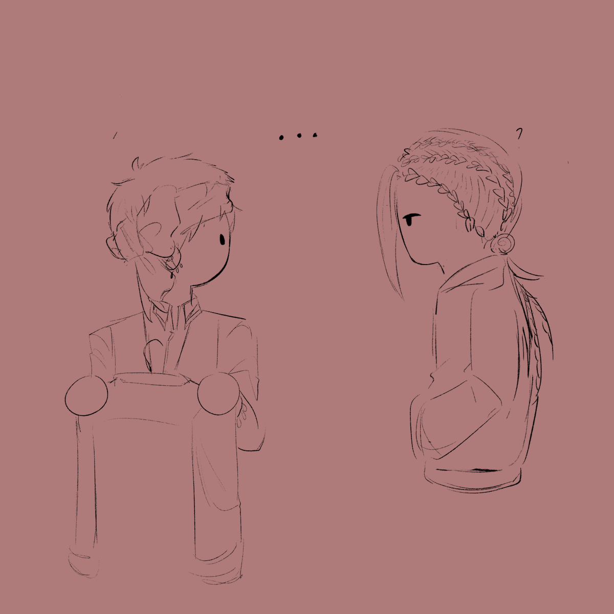 _kazoo's tweet photo. these two again omf

i saw sum1 on tt say that they just took half of one uniform and i thought that was so silly so,,, (last panel in the replies or smth) https://t.co/KePw5VlULp