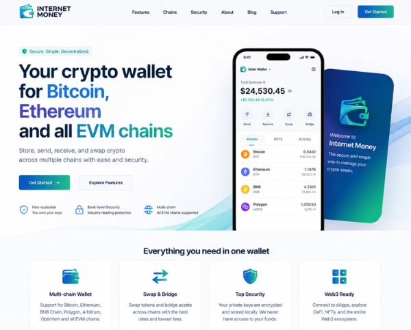 thomsagu's tweet photo. 3/ @InternetMoneyio  Currency Element: The banknotes emerging from the top of the wallet represent liquidity and accessibility, signaling that this service is designed to facilitate the efficient flow of capital. https://t.co/PYeNYeVU6a