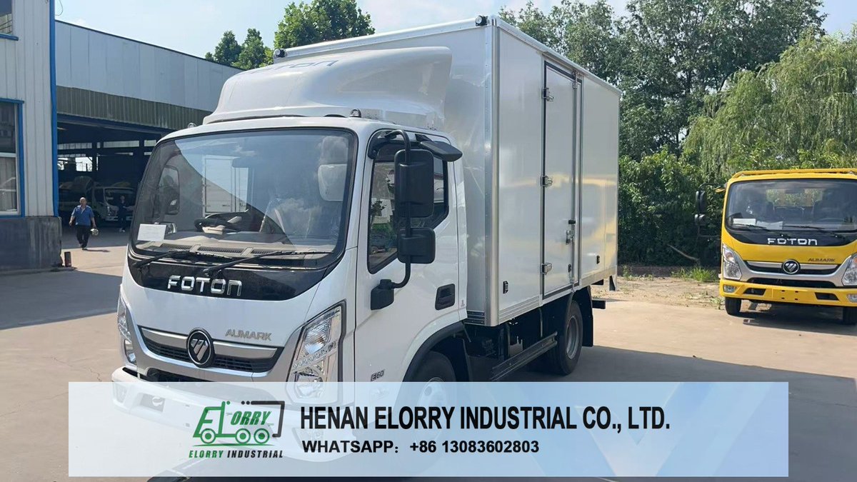 Elorry0901's tweet photo. A superbly crafted Foton box truck is now ready for delivery!
With its sleek appearance and robust build quality, it ensures a great experience for every cargo transport run.
Whats app：+86 130 8360 2803
Henan Elorry Industrial Co., Ltd. https://t.co/W2IU5amVxN