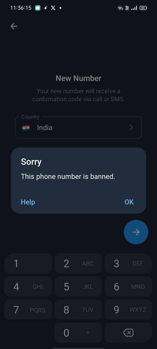 ASHISH__RBL's tweet photo. THIS PHONE NUMBER IS BANNED PROBLEM PLEASE HELP ME @telegram @TelegramHelp @smstelegram my nambar 6393875006 https://t.co/qRxcQeFe6I