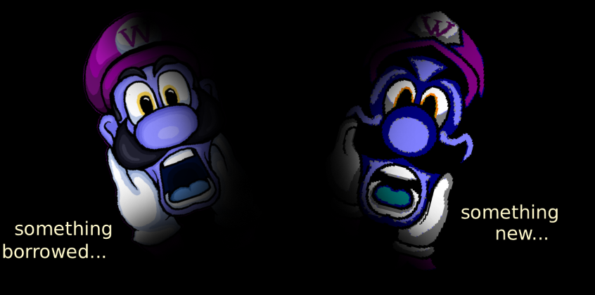 purple mario tweet media