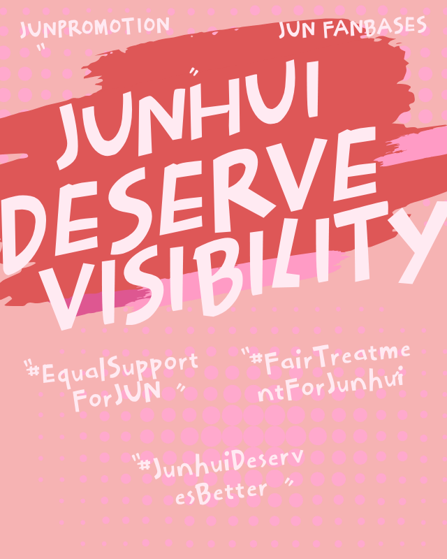 junpromotion's tweet photo. [NOTICE] Share and speak for Jun📣 

It's time for Junhui to receive the visibility and recognition he deserves. Equal support, fair treatment, and no more being overlooked.

JUN has not appeared on INSIDE SEVENTEEN for a very long time. During his recent activities in China, fans have noticed a lack of promotion for several projects, including variety show appearances, brand-related content, and other work he recorded over the past few months. Even his event outfit photos are often released much later than expected.

In addition, many of us were disappointed to learn that JUN would not be attending the Shanghai International Film Festival despite his involvement in upcoming acting projects. These concerns go beyond a single event.

Our efforts are not solely about one film festival. They are about advocating for JUN's visibility, opportunities, and recognition as an artist and actor. We want to see his hard work acknowledged and his contributions given the support they deserve.

Jun Promotion and Jun Fanbases stands by Jun and we sincerely ask for your help to repost and drop tags. We urge PLEDIS to stop mistreating Jun.

JUNHUI DESERVES VISIBILITY 
#JunhuiDeservesBetter 
#FairTreatmentForJunhui
@pledis17_STAFF