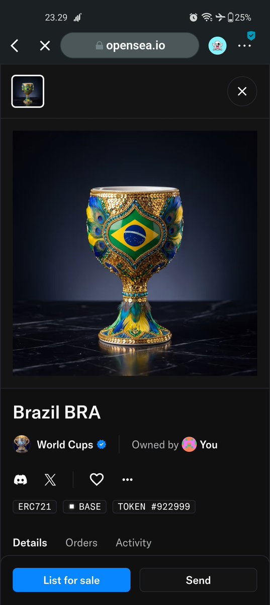 kunang35's tweet photo. @opensea @base I'm joining this event!!!
Done and collected !! #fifaworldcup26 https://t.co/UkGA22ze16