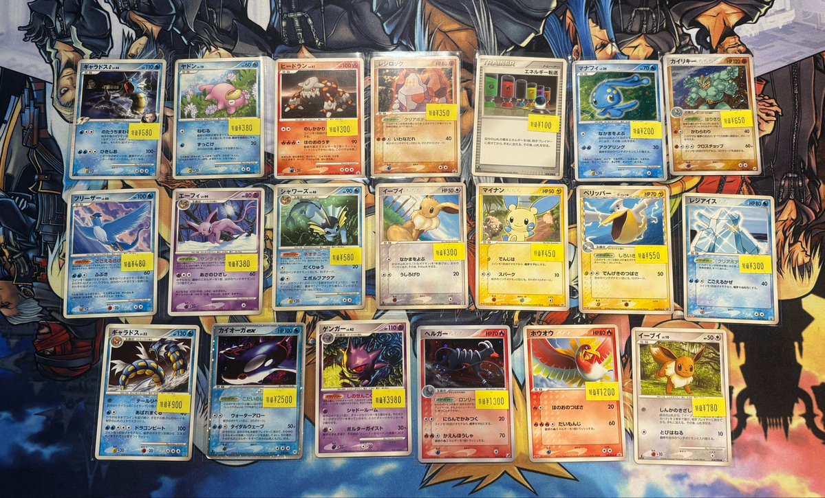 ポケカ商品情報！】 ポケモンカード 傷アリ特価品を店内ショーケース