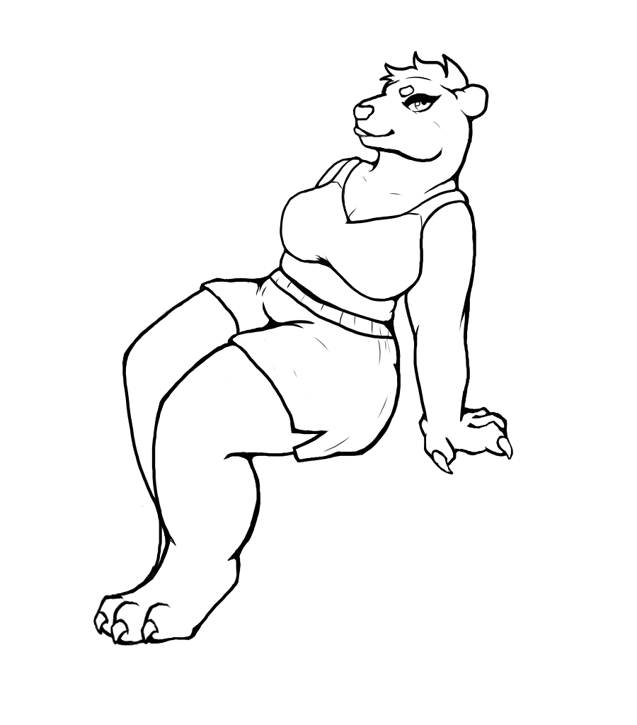 ItsTako2's tweet photo. commission wip! 🐻‍❄️ https://t.co/qkftgNW082