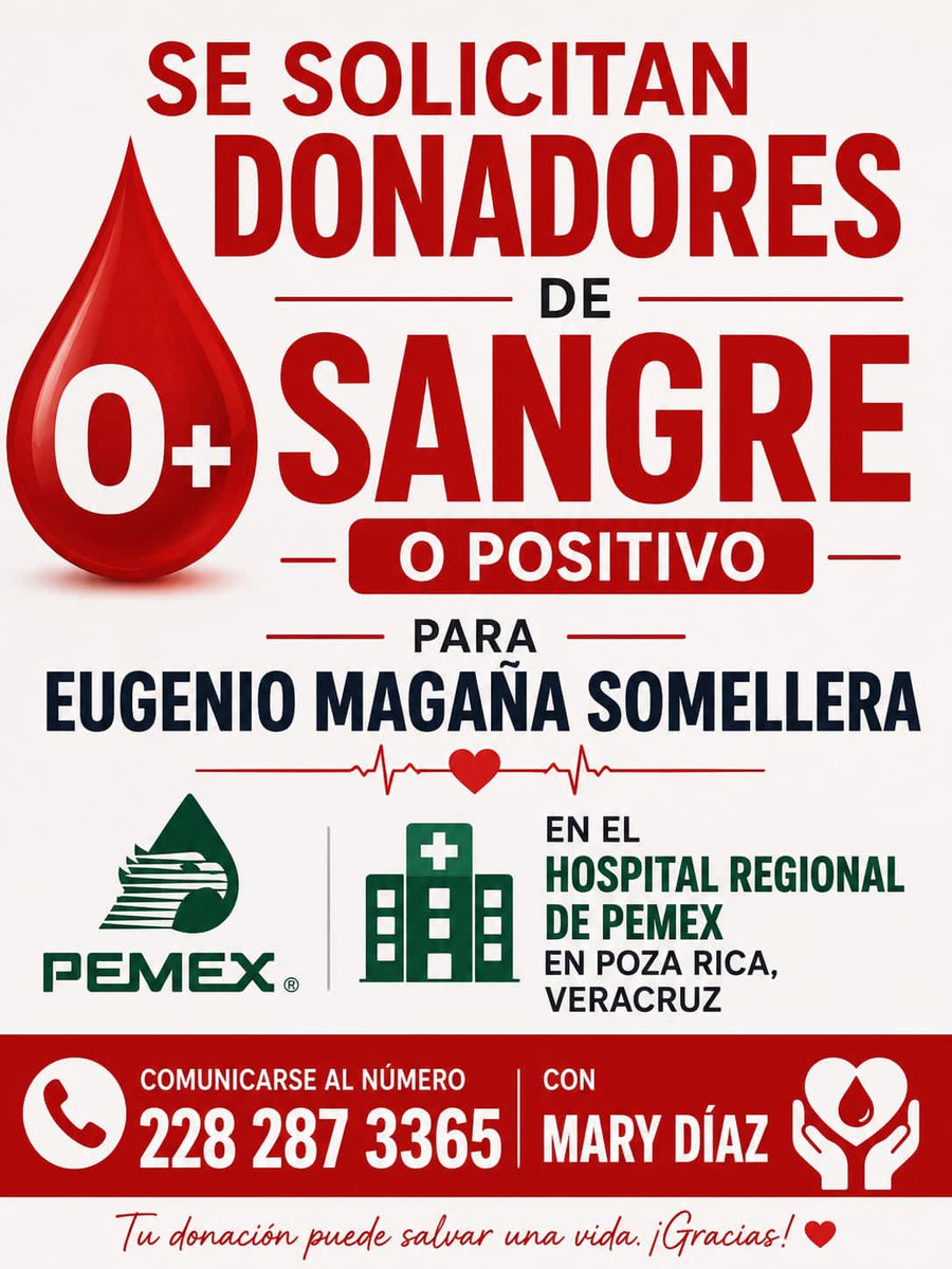 RaphaelRoa's tweet photo. Por favor Compartan... 🙏
#donadoresdesangre
#DonaSangre 
#VamosMéxico https://t.co/cBNnRRj8Fx