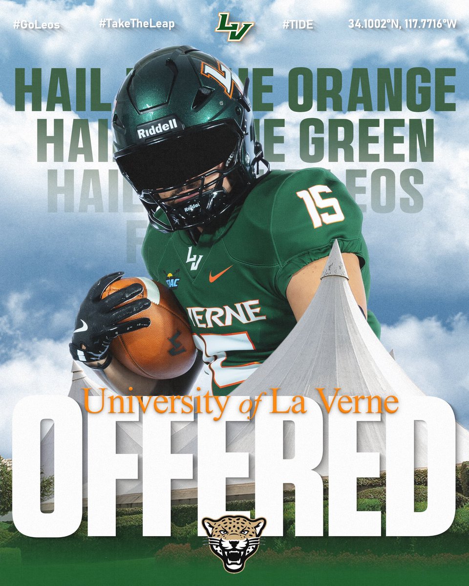Joel_Lafoe's tweet photo. After a conversation with @Coach__Eames I’ve been blessed to have received an offer from @ULV_Football. #ag2g #D1 #path2college @CulverCityFB https://t.co/vjWpFSmPcB