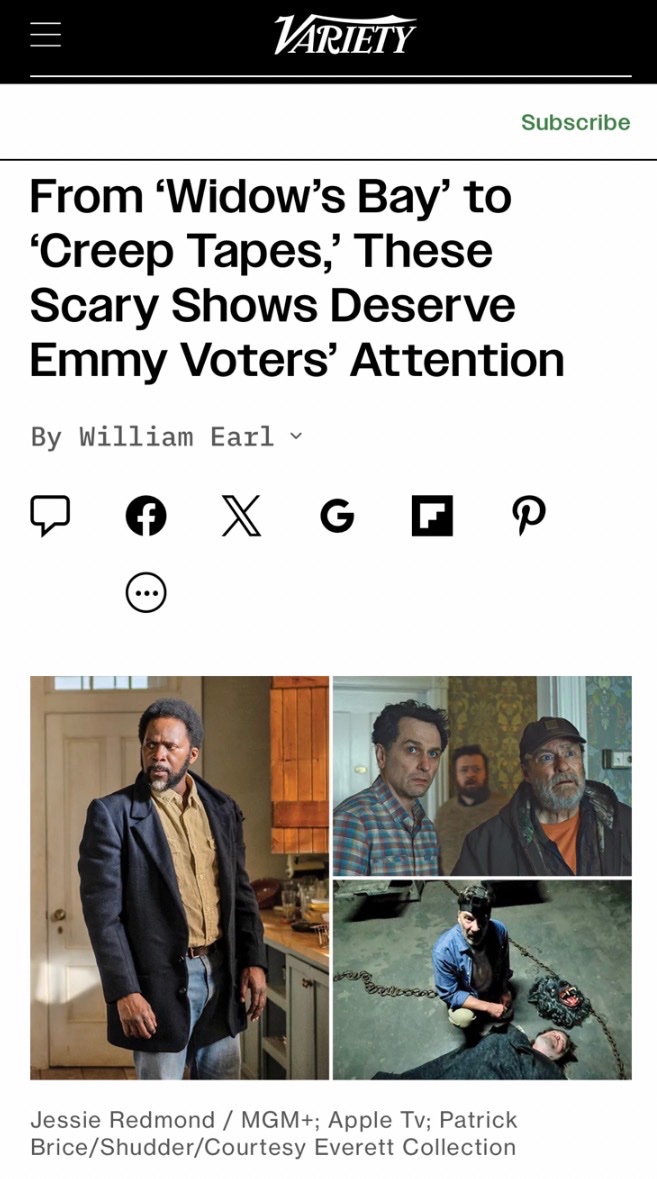 HaroldPerrineau's tweet photo. Thank you @Variety 
The FROMily appreciates you @FROMonMGM https://t.co/OFHshwPPOm