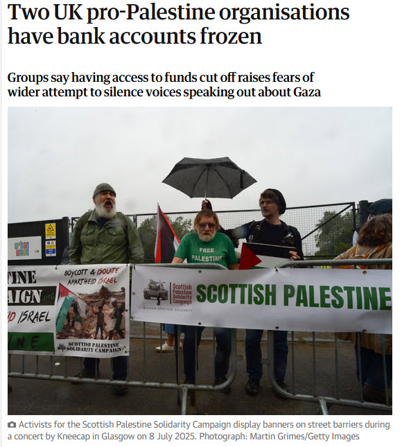 TonyGreenstein's tweet photo. After 8 Days Santander Finally Contact Me To Say They Can’t Tell Me Why They Have Frozen Our Accounts

According to the National Crime Agency It’s a Crime to Send Money to a Palestinian Kindergarten but Not A Crime to Fund Settlements Built on Stolen Land

https://t.co/4y0VGhNhbB

Please Sign This Petition - STOP The Banks & NCA from targeting Palestine Solidarity activists
https://t.co/3Taf29DgBa