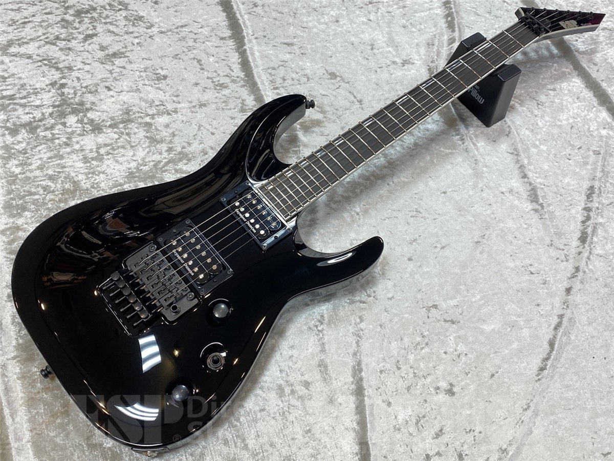 ESP HORIZON-I HH/BLACK】 ネックポジションにラージハムバッカーを