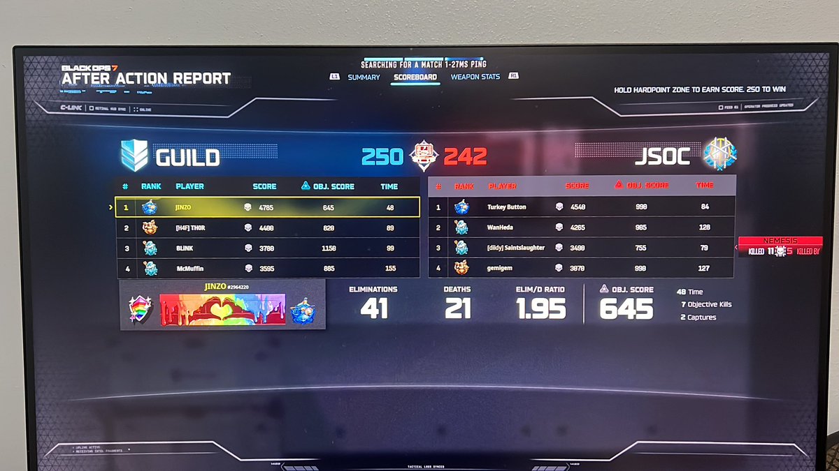 CPK0130's tweet photo. @LawrenceMetten @MaR4sy_dr No shot that’s true when I’m receiving favored team penalties in these lobbies https://t.co/rJUHduMdN9