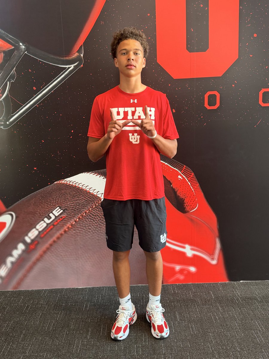 KyranM11's tweet photo. Trust in the Lord with all thine heart… — Proverbs 3:5–6 🙏 Blessed and grateful to receive an offer from University of Utah. Thank you @Mikeyjacobsen and @UteReef33 and @Colton_Swan! All glory to the man above! https://t.co/WEMLMy2tpy